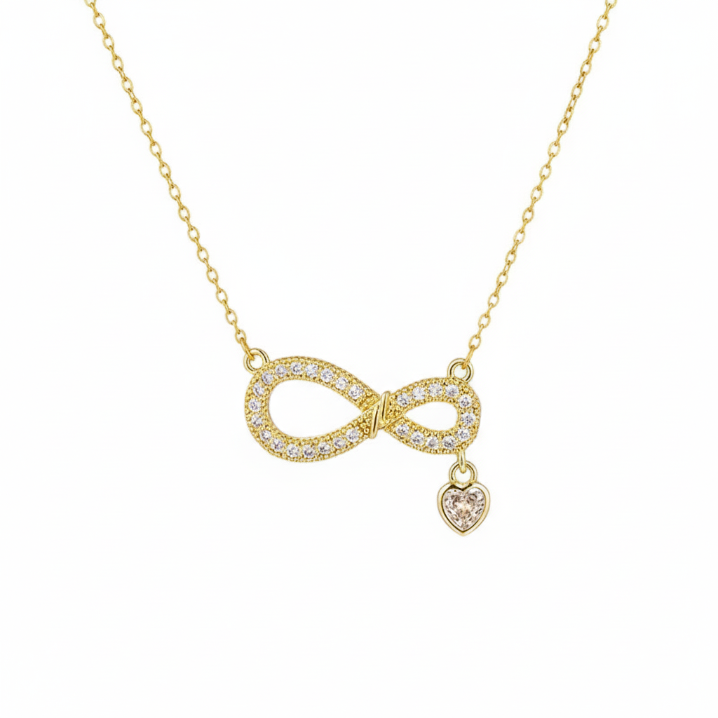 Infinity Heart Necklace - Image 3