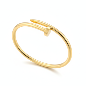 Gold Nail Cuff Bracelet